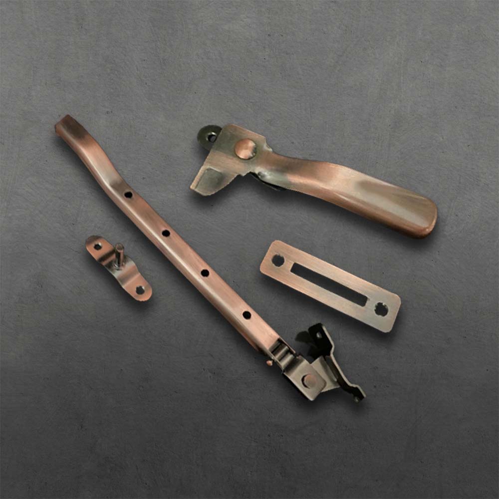 Iorn Copper Plated Casement & Fastener